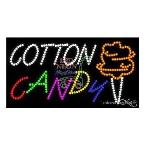  Cotton Candy LED Sign 17 inch tall x 32 inch wide x 3.5 