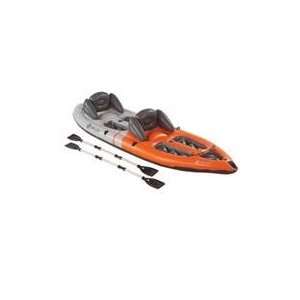 SEVYLOR 3406 Sit On Top Inflatable 2 Person Kayak Sports 
