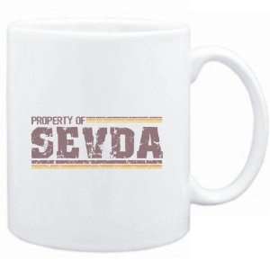  Mug White  Property of Sevda   Vintage  Female Names 