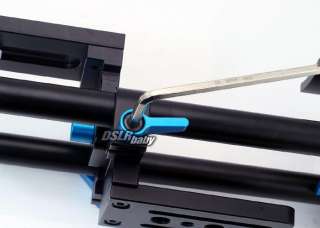 Fotga DP500 Standard DSLR Rail Rod Support for Follow Focus Rig