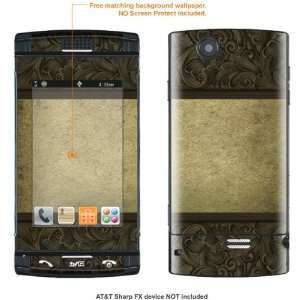   Decal Skin Sticker for AT&T ATT Sharp FX case cover FX 4 Electronics