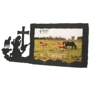 Cowgirl PRAYER 5X7 Horizontal Picture Frame