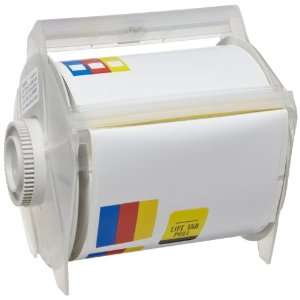   and Yellow on White Indoor/Outdoor RTK Color Bar Label (170 per Roll