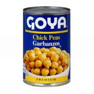 Goya Chick Peas Can 15.5 oz. (3 Pack) Grocery & Gourmet Food