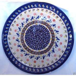  Polish Pottery 12.5 Charger Large Serving Plate Limited 