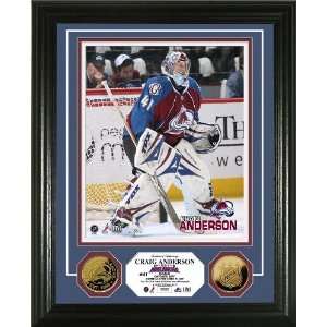 Craig Anderson 24KT Gold Coin Photo Mint