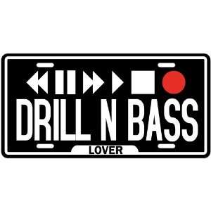  New  Play Drill N Bass  License Plate Music
