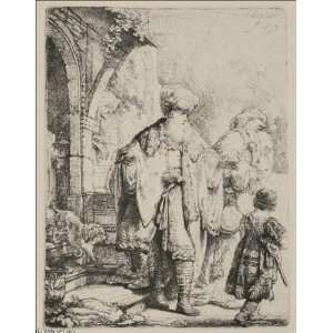   Rembrandt van Rijn   24 x 30 inches   Abraham Sendi