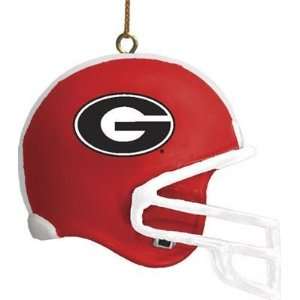 Georgia Bulldogs 3 Helmet Ornament 