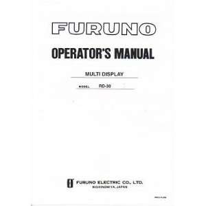  Furuno RD30 Operators Manual Electronics