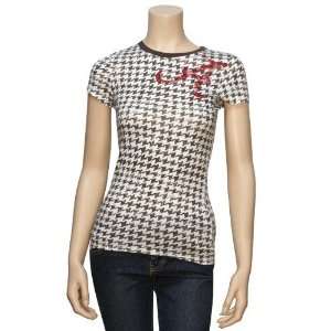  My U Alabama Crimson Tide Ladies Houndstooth Giant Logo 