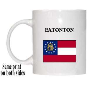    US State Flag   EATONTON, Georgia (GA) Mug 