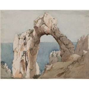   Francis Cropsey   32 x 24 inches   Arched Rock, Capri
