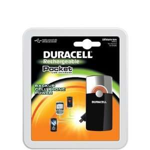 Duracell Pocket Charger, Universal Cable, USB & mini USB (Quantity of 