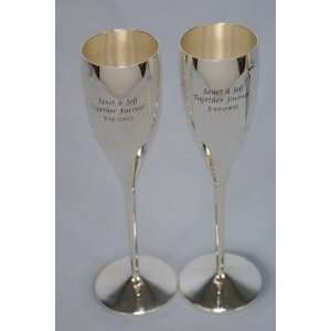  Sterling Silver Toasting Glasses