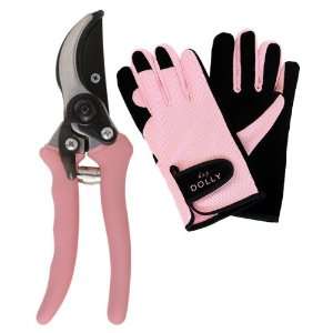  Hello Dolly Glove & Secateur Pruning Shears Set In Gift 