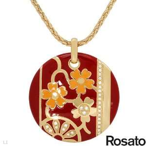  Rosato 0.90.Ctw Cubic Zirconia Necklace ROSATO Jewelry