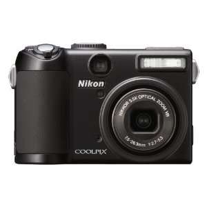  Nikon Coolpix P5100 Black 12.1 MP 2.5 230K LCD 3.5X 