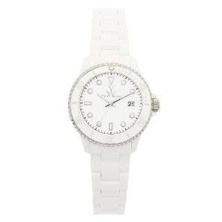   White Plasteramic Large Bracelet   Womens Watch 32008 WH by Toy Watch