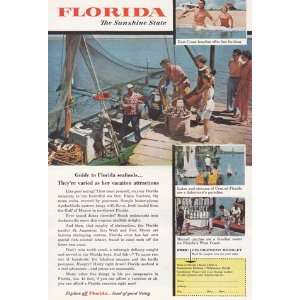    1956 Florida Guide to Florida seafoods State of Florida Books