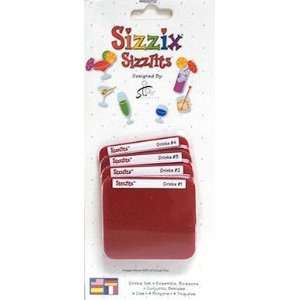  Sizzlits Drinks Set 38 9849 Arts, Crafts & Sewing