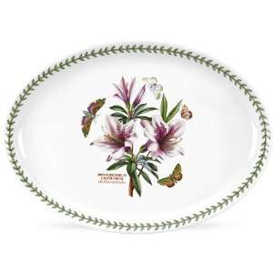  Botanic Garden Platter/Oval Serving Dish, Azalea