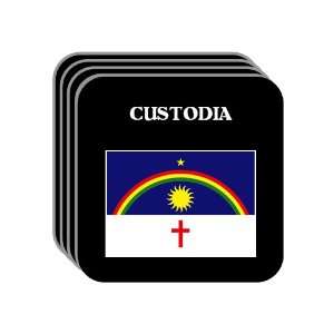  Pernambuco   CUSTODIA Set of 4 Mini Mousepad Coasters 