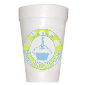  Personalized Cupcake Birthday Cups