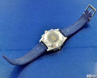 Mens Breitling Two Tone Crosswind Wrist Watch C.1990s  