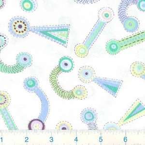  45 Wide Cut Ups Gadets & Gizmos Baby Blue Fabric By The 