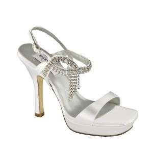 JEN By Dyeables Satin Bridal OR Bridesmaid Shoes  