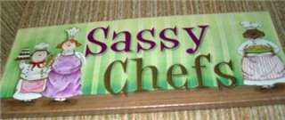 Fat Sassy Chef Wall Decor Pictures