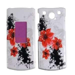   Red Lily Hard Case Cover for LG Dlite GD570 Cell Phones & Accessories