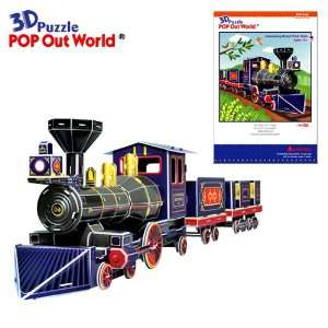  Interesting Grand Park Train 3D Puzzle Model Decoration 