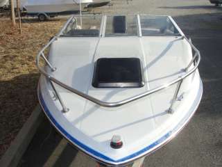 1989 Bayliner 19 ft Capri cuddy cabin with 125 hp Force and galvanized 