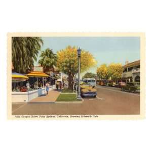  Street, Palm Springs, California Premium Poster Print 