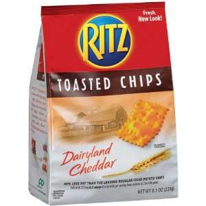 Nabisco Toasted Chips Ritz Dairyland Cheddar   9 Pack  