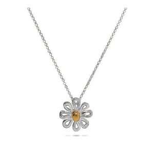   Daisy Jewelry Pendant Necklace with 16 Inch Chain LaRaso Jewelry