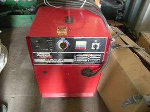 USED LINCOLN ELECTRIC PRO CUT 60 PLASMA CUTTING SYSTEM  