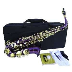  New Purple Alto Saxophone Sax w/case Approved+Warranty 
