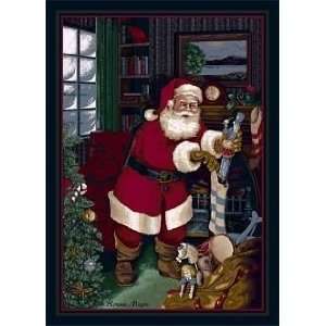    Milliken Winter Santas Visit Novelty Christmas Rug