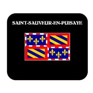  France Region)   SAINT SAUVEUR EN PUISAYE Mouse Pad 