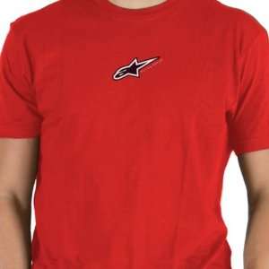 Alpinestars Astar T Shirt , Color Red, Size Md, Size Segment Youth 