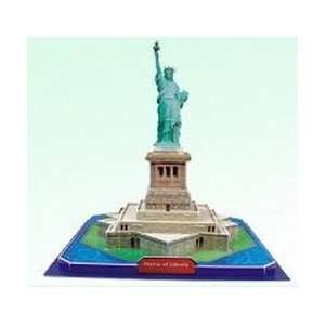   3D Statue Of Liberty in New York City USA Puzzle Model Toys & Games