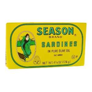 Season Product, Fish, Sard, Club I / Oil, 12/4.375 Oz  