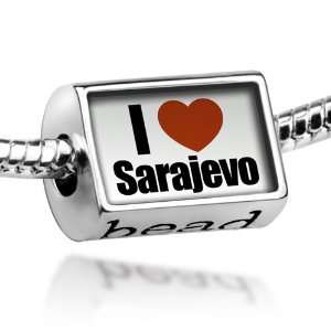  Beads I Love Sarajevo region Bosnia and Herzegovina 