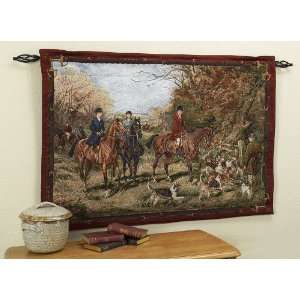  Fox Hunt Tapestry and Rod