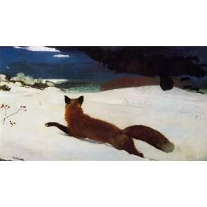  Art, Oil painting reproduction size 24x36 Inch, painting name Fox 