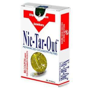  1 Pack of Nic Tar Out Advanced Cigarette Filters 