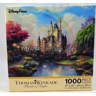 Disney Thomas Kinkade Castle Puzzle 1000 Piece by Disney